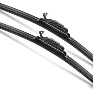 15" and 15" for Windshield Wipers Blades, OEM Quality Premium All-Seasons Wiper blades,  Replacement Windshield Wiper Blades for My Car (Set of 2) U/J HOOK