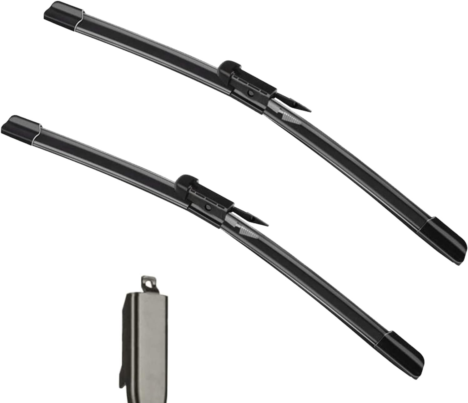 2 Factory Wiper Blades Replacement For Original Equipment Windshield Wiper Blade Set - 26"+23" (Set of 2) Pinch Tab